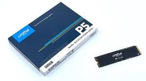 CRUCIAL P5 NVMe M.2 solid state drive 500GB