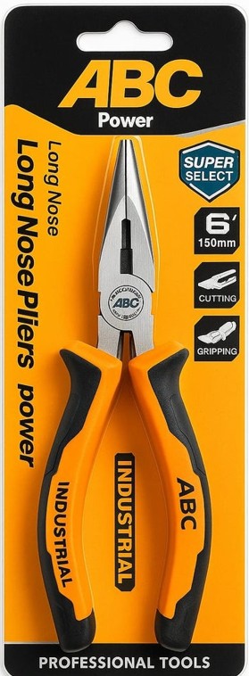 ABC long nose plier 6" AC18794