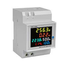 D52-2066 DIN RAIL multi-function digital meter 2P