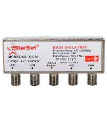 StarSat Diseqc 4*1 SWITCH 4K ULTRA HD SR-X41M