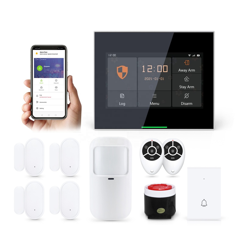 [SHT-1160] TUYA Smart Security Alarm kit PST-H502