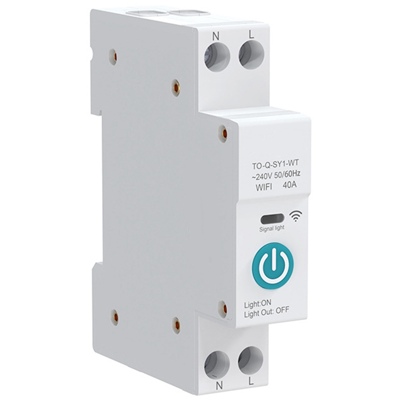 [SHT-1060] TUYA WIFI smart breaker 1P+N 40A