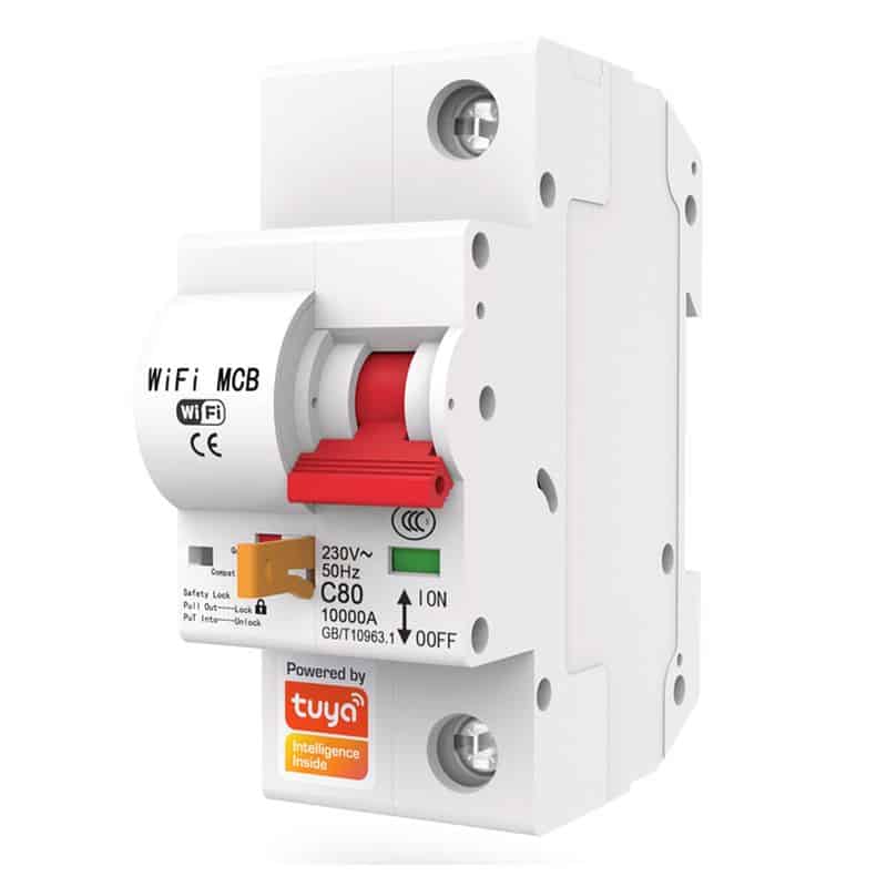 GXPR TUYA WIFI smart circuit breaker 1P 63A
