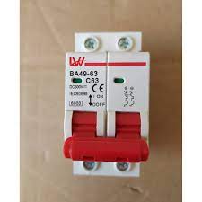 MCB LW 2P 63A BA49-63 circuit breaker DC