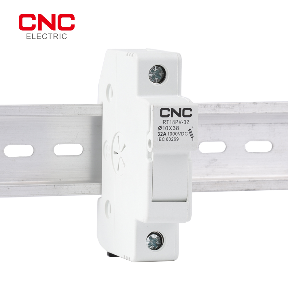 CNC DC Fuse Holder with LED 1P 32A