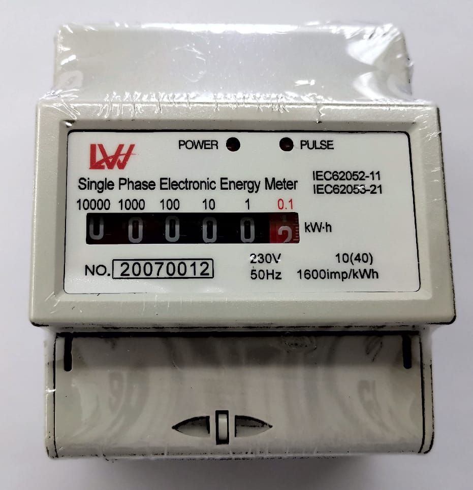 LW single phase electronic energy meter
