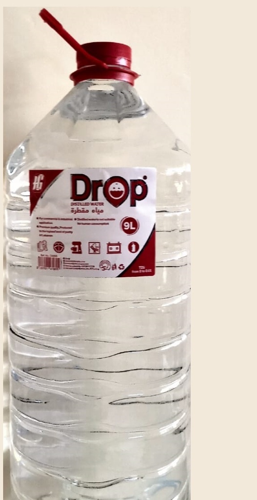 Distilled water 9L