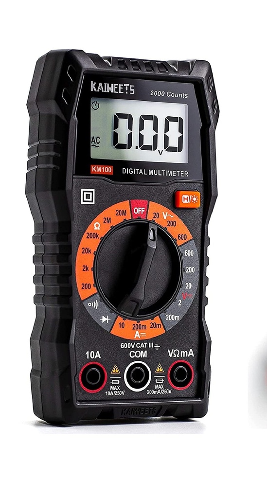 KAIWEETS KM100 Digital Multimeter for AC/DC Voltage DC Current