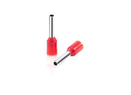 Cord End Terminal red 2.5mm pack