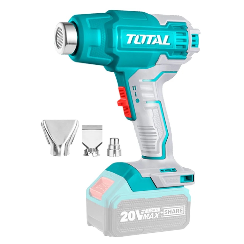 TOTAL 20V Heat Gun TBLI2002 without battery