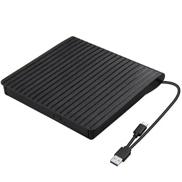 Ultra-thin 9.5mm movement USB 3.0/type-c external CD DVD optical drive CD player DVD burner external optical drive