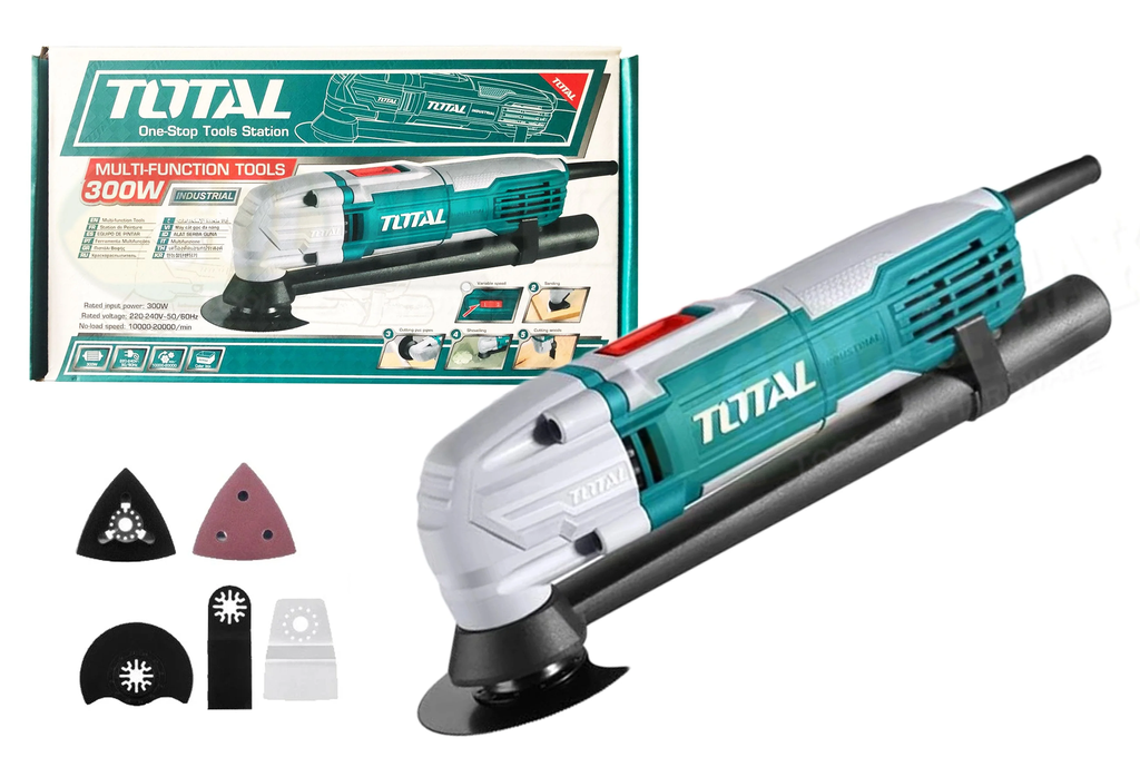 TOTAL Oscillating multi-functional tool 300W TS3006