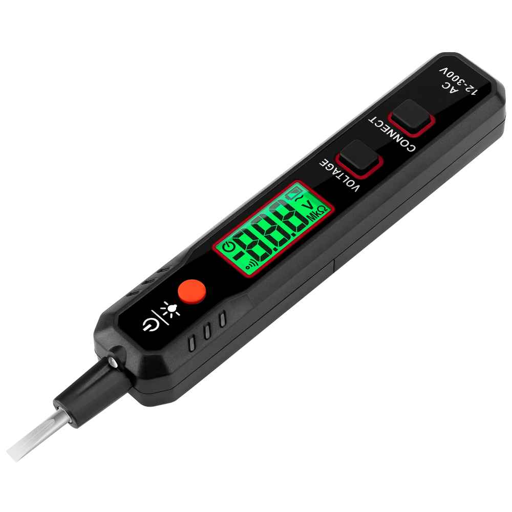[ELE-1135] KAIWEETS VT500 Non-Contact Voltage Tester Pen AC 12~300V
