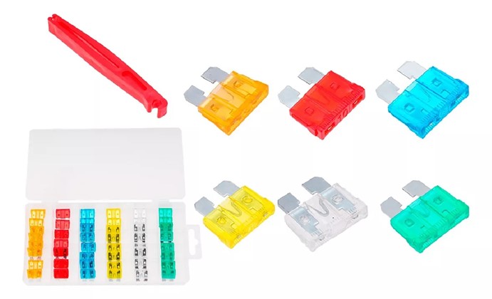 Jadever car fuse set 49pcs JDFY1B01