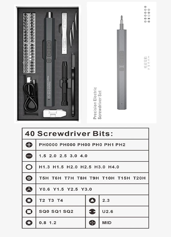 50 in 1 Magnetic Precision Screwdriver Set