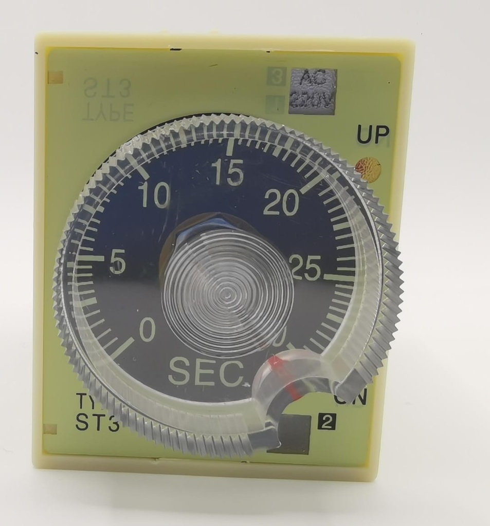 Hiquel 8 pin ST3PA on delay time relay 220VAC