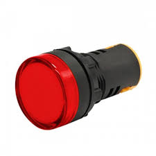 Hiquel indicator light 22.5mm 220V AC red