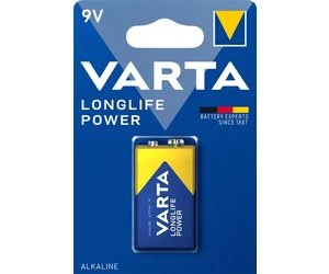 Varta Alkaline Long-life 9V battery