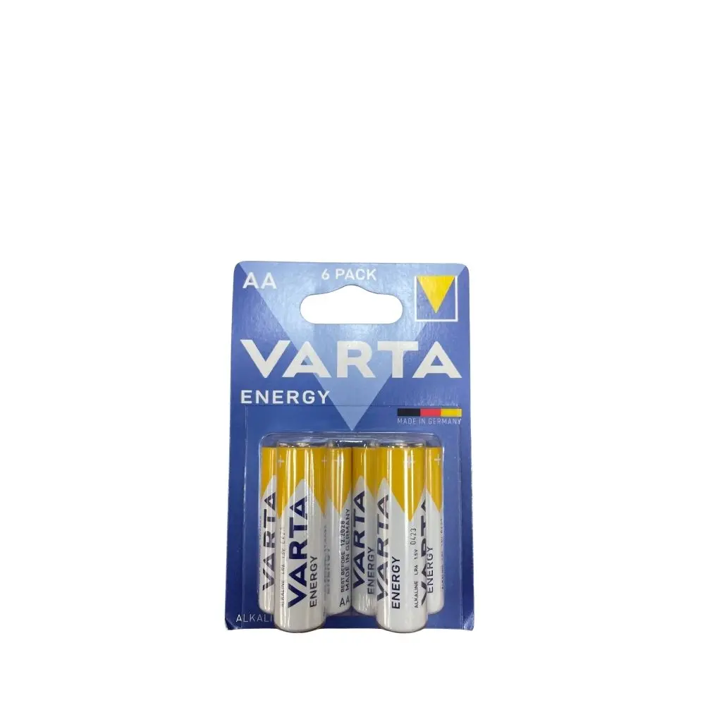 Varta Alkaline AA Battery pack of 6