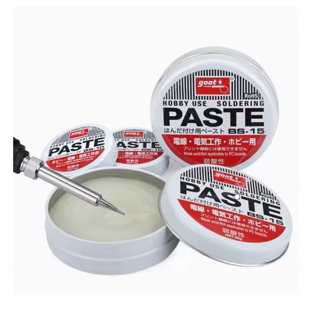 Japan Lead-Free 10g Solder Paste Flux Environmentally Friendly Welding Oil for Wire & PCB Sn42Bi58 Composite Powder

