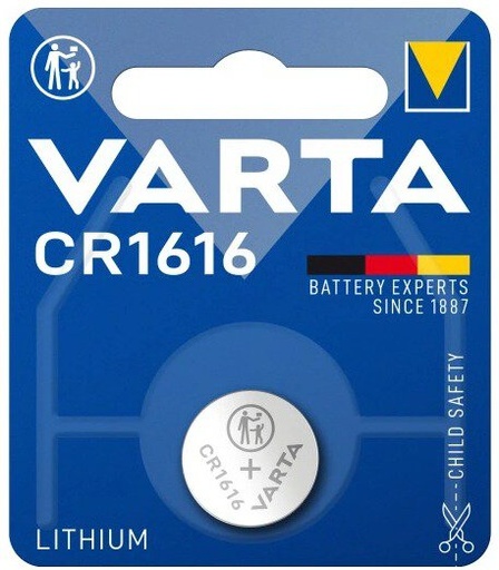 [Bat-1001] Varta Lithium 3V Battery CR1616