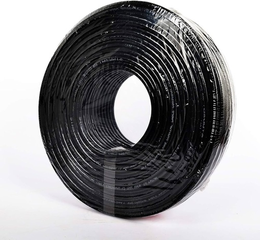 StarSat RG6 Roll DIGITAL Satellite Cable 100 Yard  Black & White 