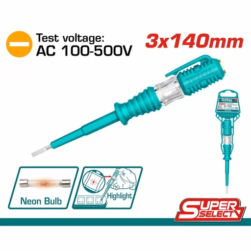 Total test screwdriver THT291408