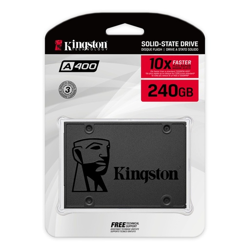 [ITT-1013] Kingston solid state drive A400 240gb SA400S37/24 