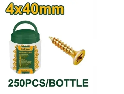 JADEVER chipboard screw 4*40mm 250pcs/bottle JDXS5T22