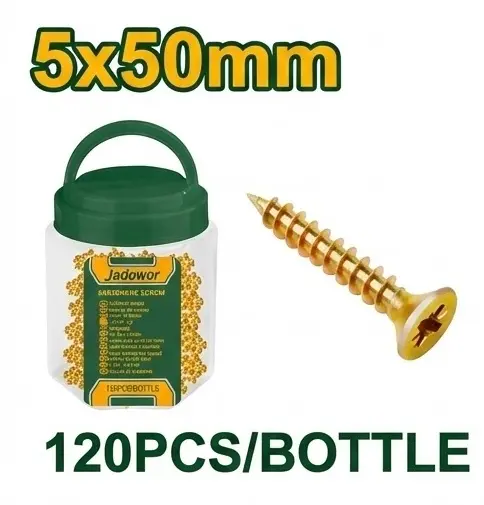 JADEVER chipboard screw 5*50mm 120pcs/bottle JDXS5T42