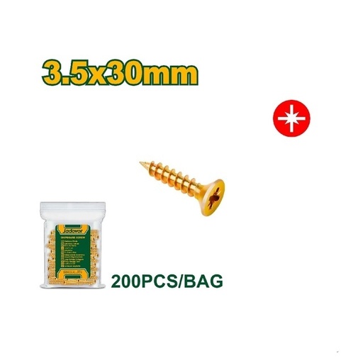 JADEVER chipboard screw 3.5*30mm 200pcs/bag JDXS5911