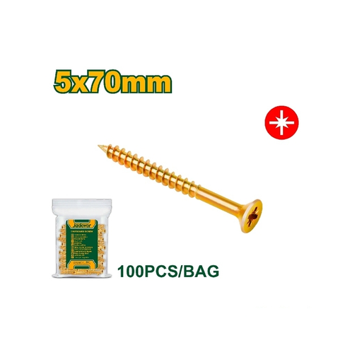 JADEVER chipboard screw 5*70mm 100pcs/bag JDXS5943