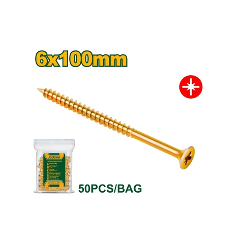 JADEVER chipboard screw 6*100mm 50pcs/bag JDXS5952