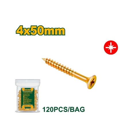 JADEVER chipboard screw 4*50mm 120pcs/bag JDXS5923