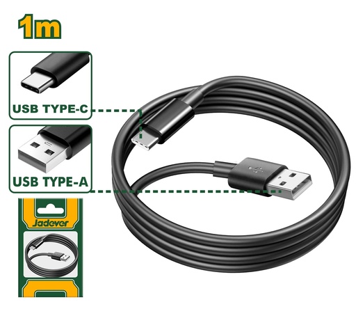 JADEVER USB type-A to type-C cable JDUB1501 3A