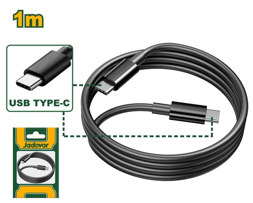 JADEVER USB type-C to type-C cable JDUB1502 3A