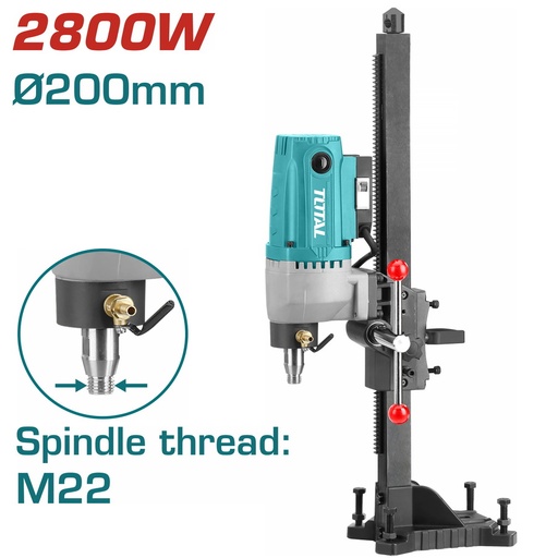 TOTAL DIAMOND DRILLING MACHINE 2.800W TDDM28001