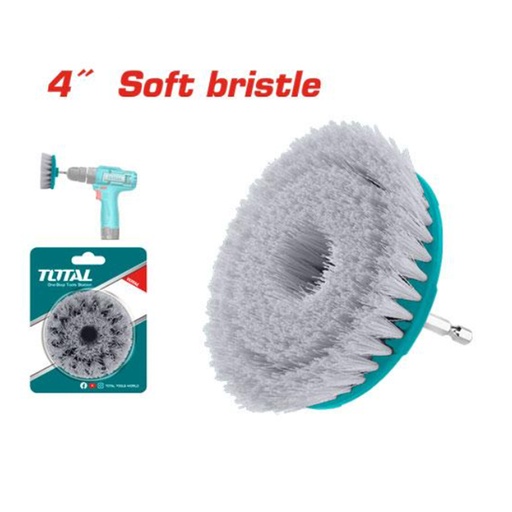 Total soft bristle  Brush 4″ TACS1401