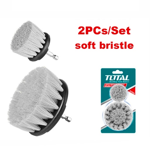 Total 2 pieces soft bristles  Brush 2″ and  3.5″ TACS3235 