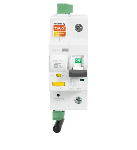 [SHT-1154] Tuya wifi circuit breaker 1P MCB 63A with metering