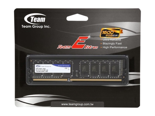 [ITT-1026] TEAM GROUP ELITRE 8GB DDR3 TED3L8G1600C11-S01