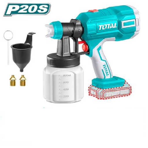 TOTAL cordless spray gun 20V tool only TSGLI2004