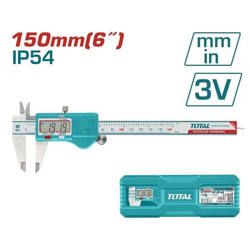 TOTAL Digital caliper 150mm TMT321506 