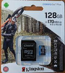 [ITT-1047] KINGSTON USB Canvas GO 128GB with SD Adaptor SDCG3/128GB