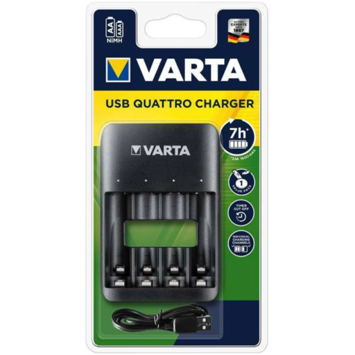 Varta AA & AAA lithium USB Charger QUATTRO 57652