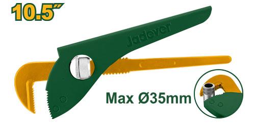 Jadever Germany type pipe wrench 10.5" JDPW4110 
