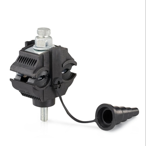 Black piercing connector JBC-1 for connecting cables 