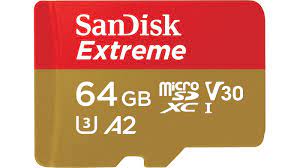 [SDSQXA2-064G-GN 6MN V2] SANDISK Extreme microSD card A2 64GB