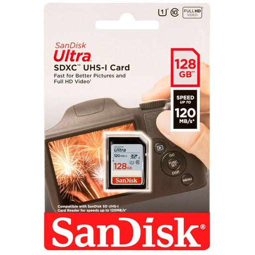 [SDSDUN4-128G-GN6IN V2] SANDISK ULTRA SDXC UHS-I card 128GB