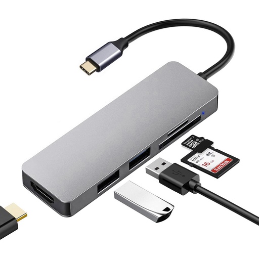 [ITT-1029] 4 in 1 converter USB C to USB-A HUB BX4U-C